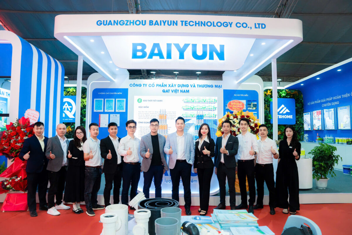 🔥 BAIYUN GÓP MẶT TẠI VIETBUILD HÀ NỘI 2025 – KHẲNG ĐỊNH VỊ THẾ TRONG NGÀNH KEO SILICONE! 🔥